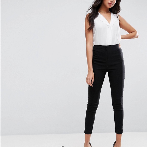 NWOT ASOS high waisted pants - Picture 1 of 6